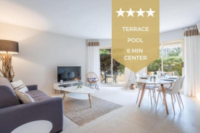 3P Garden-Level Apartment Residence with Pool